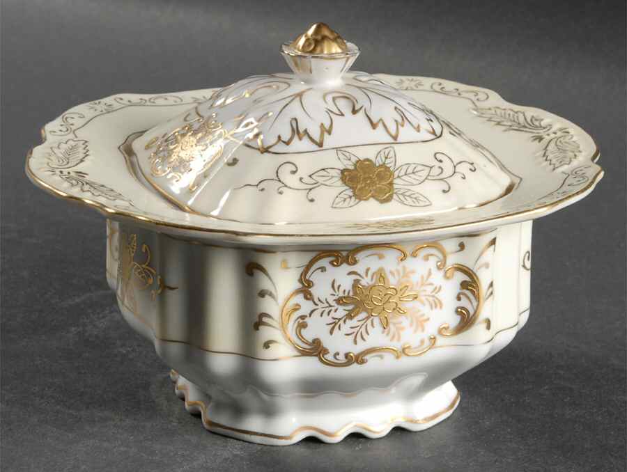 Coronet Sugar Bowl & Lid by Adline-1
