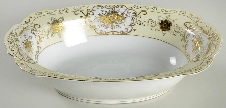 Coronet 10" Oval Vegetable Bowl by Adline-1