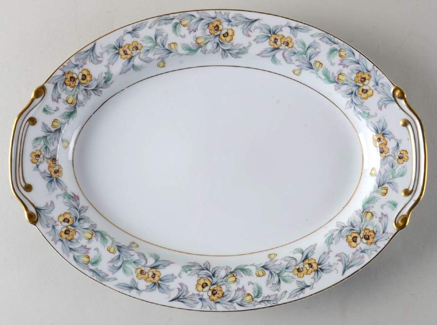 Jonquil 13" Oval Serving Platter by Adline-1
