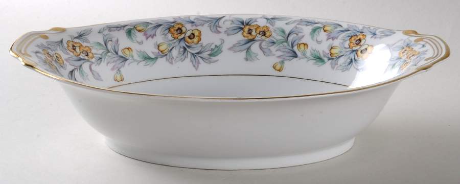 Jonquil 10" Oval Vegetable Bowl by Adline-1