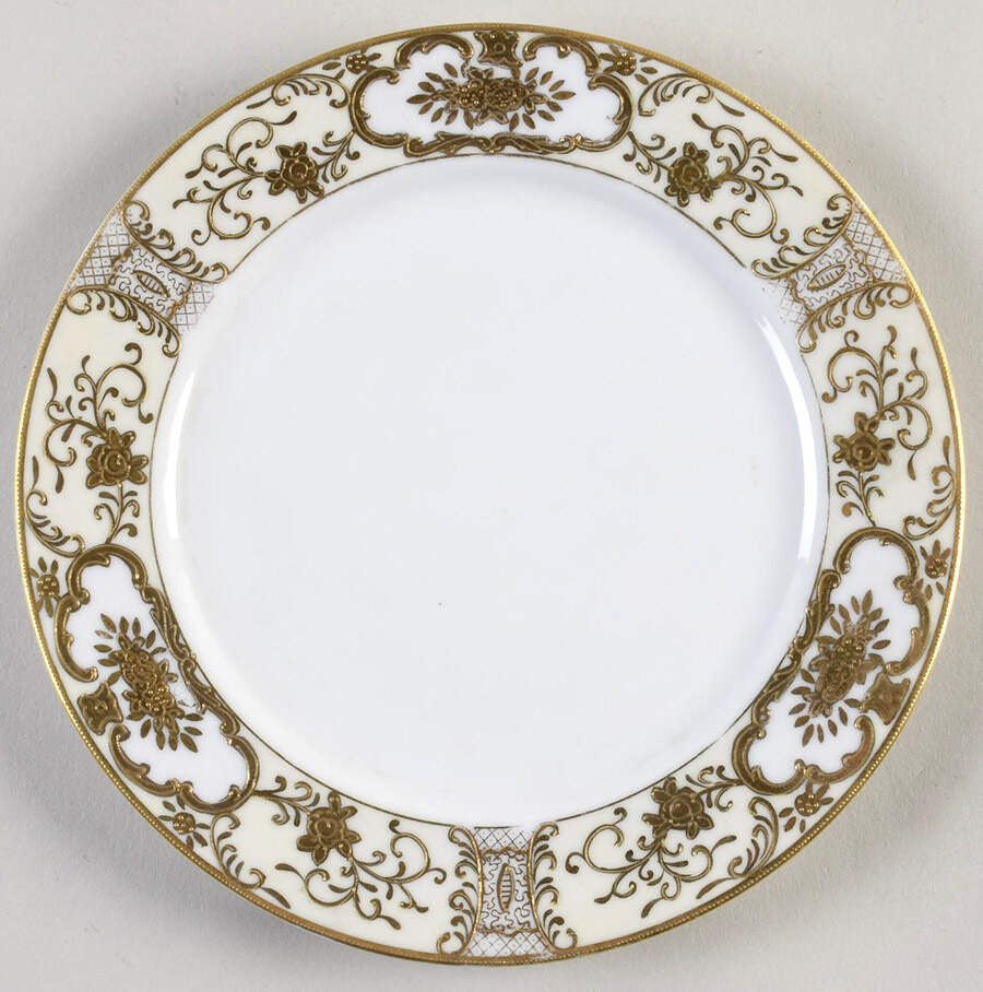 Majestic Salad Plate by Adline-1