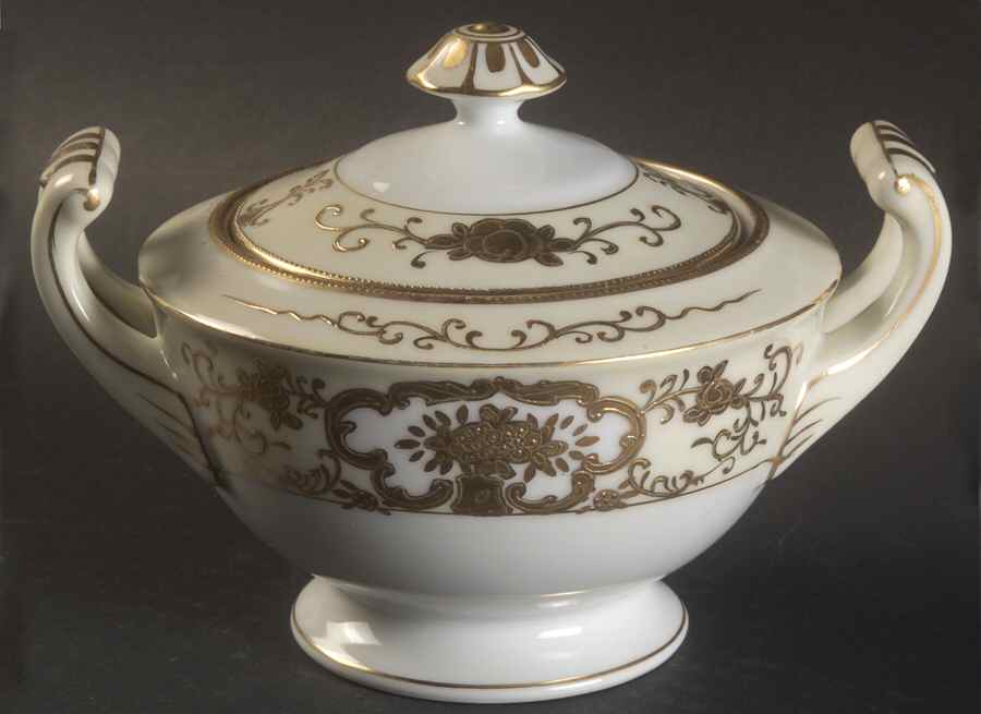 Majestic Sugar Bowl & Lid by Adline-1