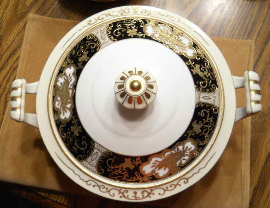 Regency Sugar Bowl & Lid by Adline-1