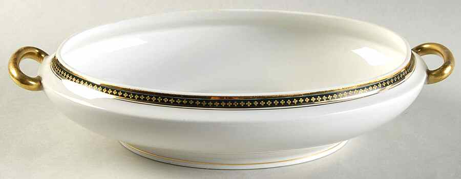 ADZ1 Oval Vegetable No Lid by A & D Limoges-1