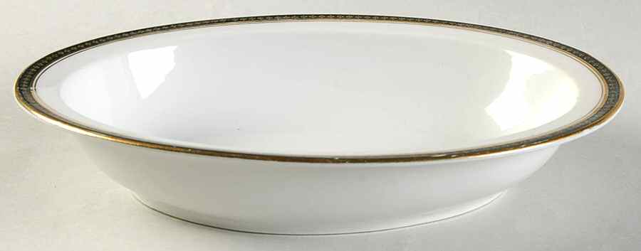 ADZ1 9" Oval Vegetable Bowl by A & D Limoges-1