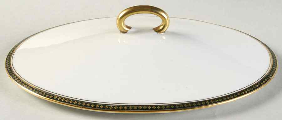 ADZ1 Lid for Oval Vegetable by A & D Limoges-1