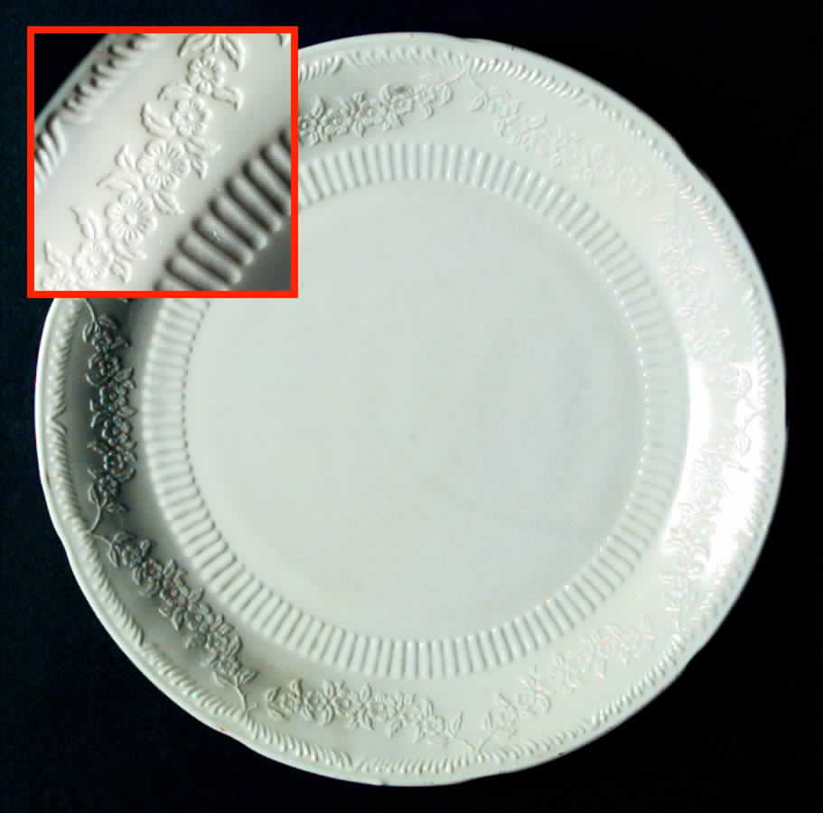 Alice Ivory (No Trim) Dinner Plate by Anchor Hocking-1
