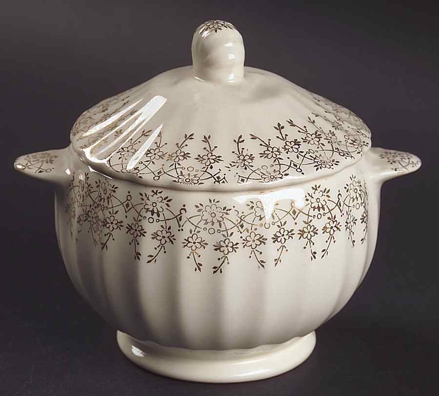 Melody Sugar Bowl & Lid by American Homes-1
