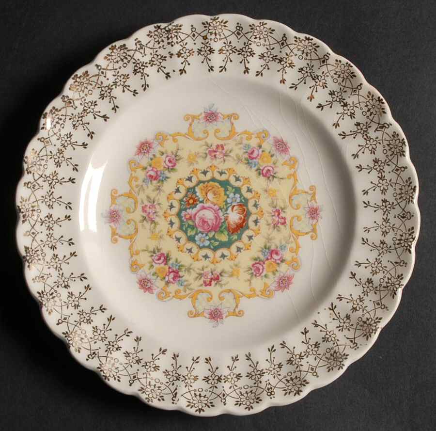 Melody Bread & Butter Plate by American Homes-1