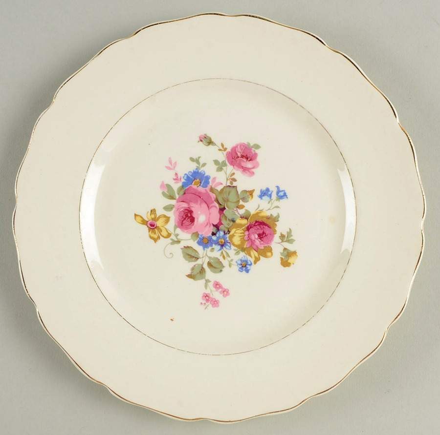Summer Garden Salad Plate by American Homes-1