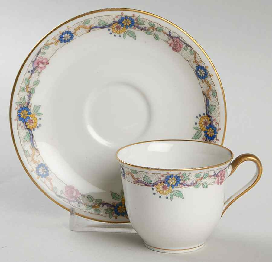 AHR1 Flat Demitasse Cup & Saucer Set by Charles Ahrenfeldt-1