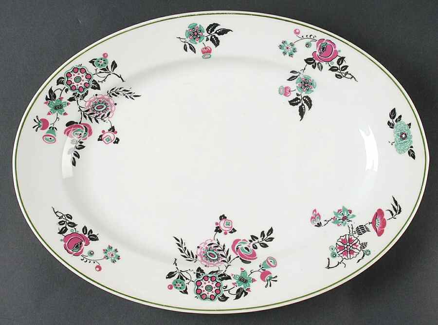 AHR11 13" Oval Serving Platter by Charles Ahrenfeldt-1