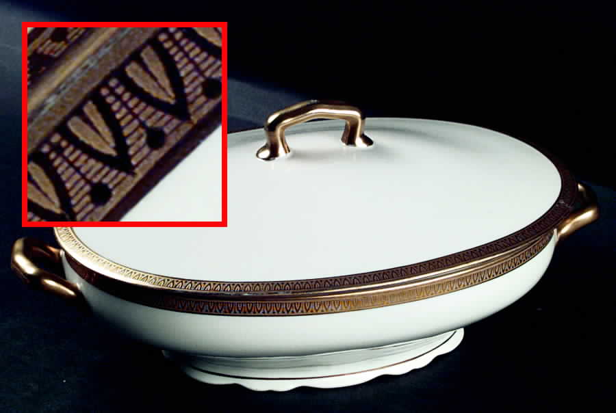 AHR28 Oval Covered Vegetable by Charles Ahrenfeldt-1