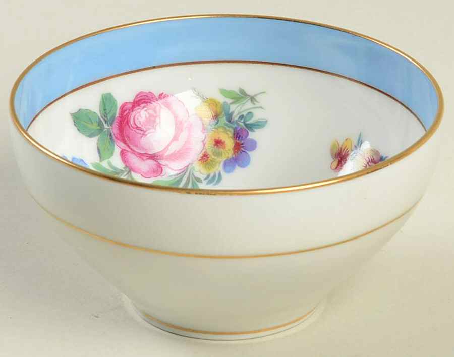 AHR41 Blue Mini Open Sugar Bowl by Charles Ahrenfeldt-1