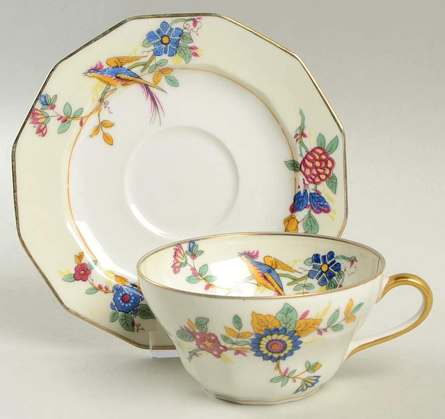 AHR45 Flat Cup & Saucer Set by Charles Ahrenfeldt-1
