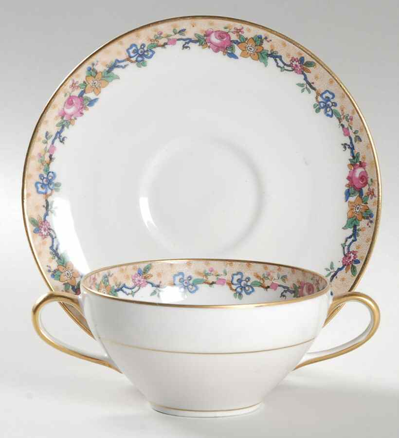 AHR5 Flat Bouillon Cup & Saucer by Charles Ahrenfeldt-1