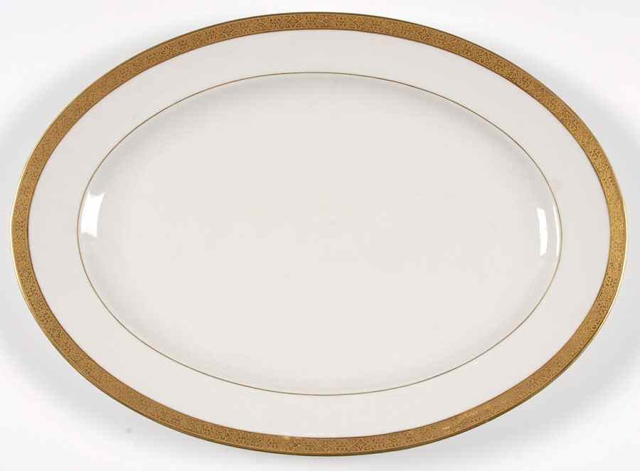Nancy 16" Oval Serving Platter by Charles Ahrenfeldt-1