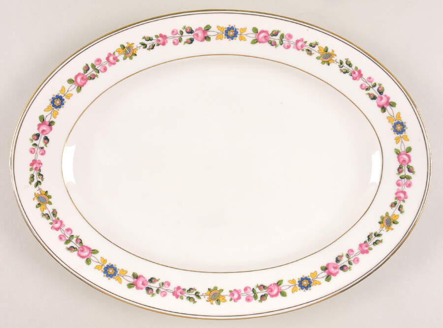 AHR84 14" Oval Serving Platter by Charles Ahrenfeldt-1