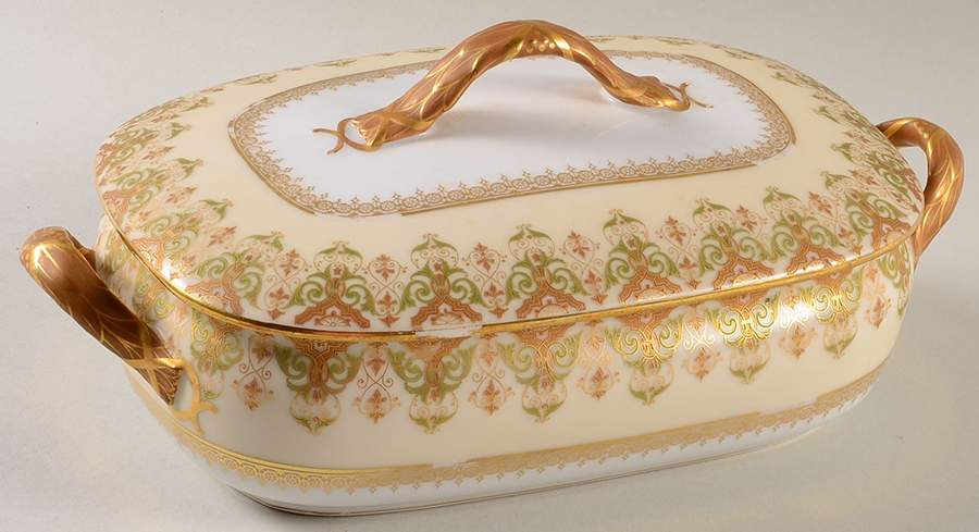 AHR92 Oval Covered Vegetable by Charles Ahrenfeldt-1