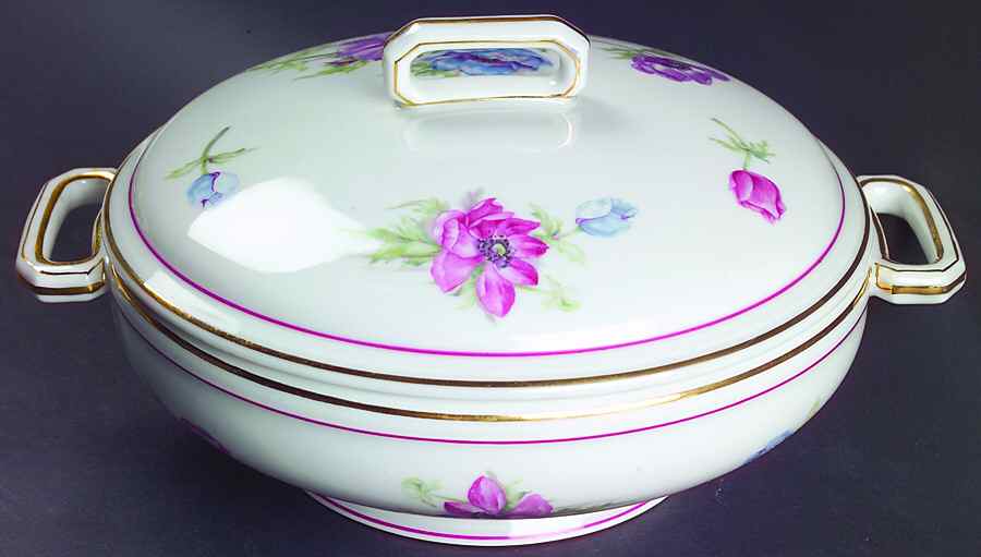 Anemone Round Covered Vegetable by Charles Ahrenfeldt-1