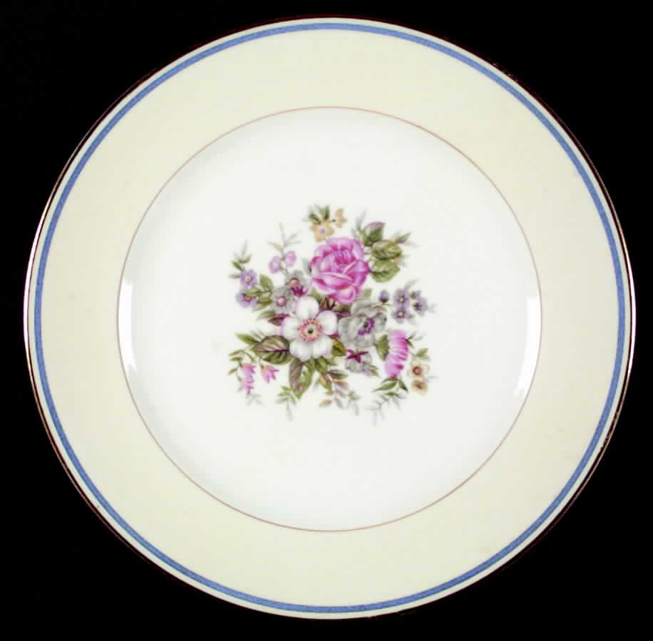 Bouquet of France Dinner Plate by Charles Ahrenfeldt-1