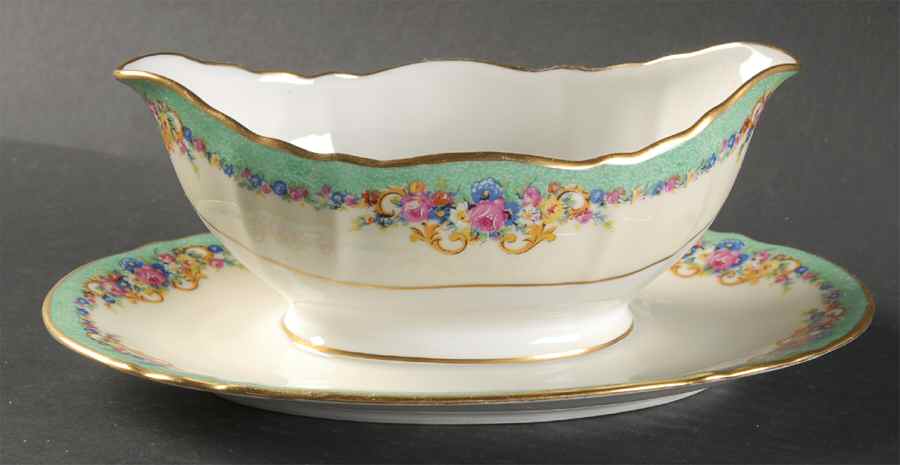 Cannes Gravy Boat with Attached Underplate by Charles Ahrenfeldt-1