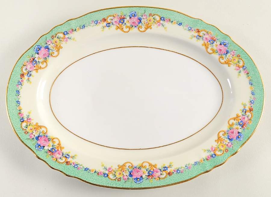 Cannes 12" Oval Serving Platter by Charles Ahrenfeldt-1