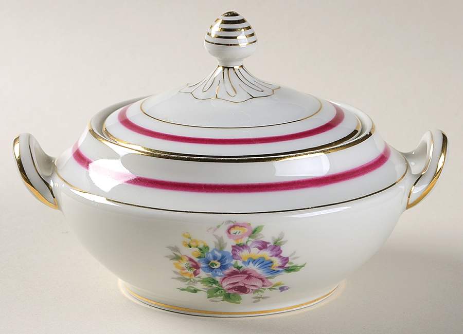 Cherbourg Sugar Bowl & Lid by Charles Ahrenfeldt-1