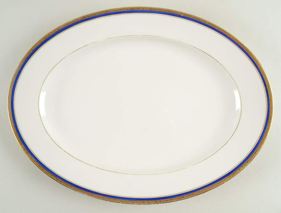 Crouville 14" Oval Serving Platter by Charles Ahrenfeldt-1