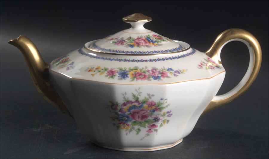 Dubarry Teapot & Lid by Charles Ahrenfeldt-1