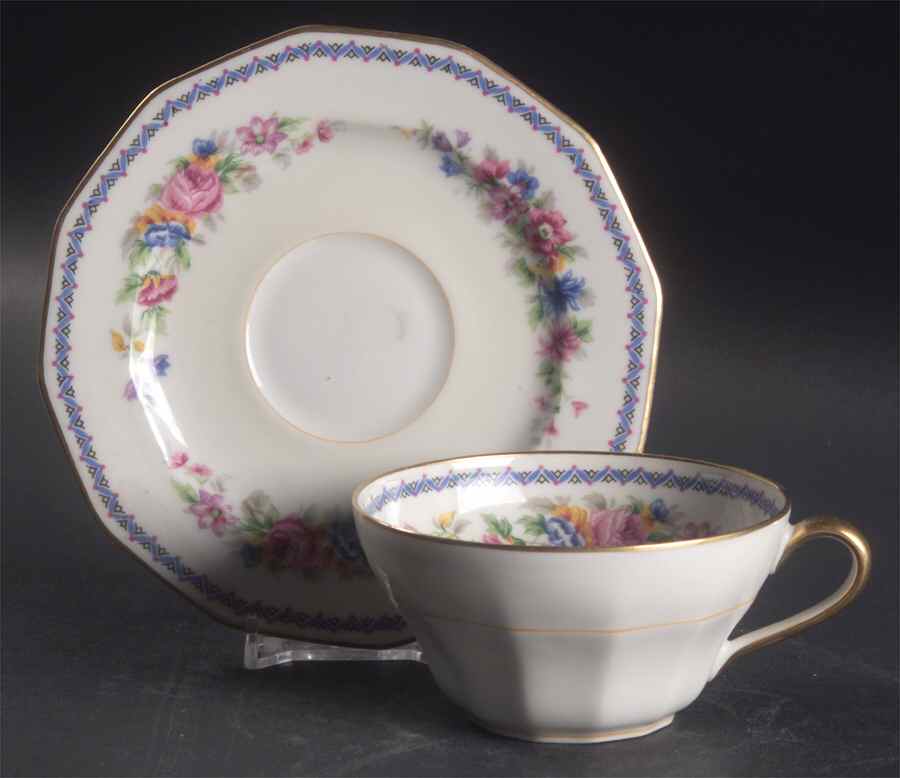 Dubarry Flat Cup & Saucer Set by Charles Ahrenfeldt-1