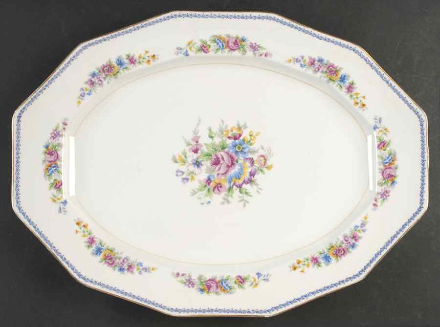 Dubarry 16" Oval Serving Platter by Charles Ahrenfeldt-1
