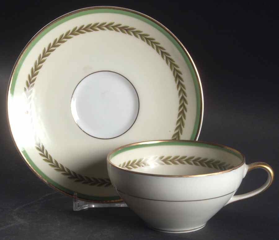 Empire Flat Cup & Saucer Set by Charles Ahrenfeldt-1