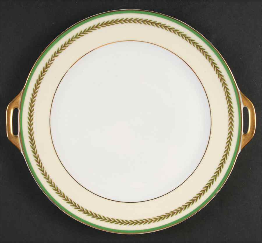 Empire Handled Cake Plate by Charles Ahrenfeldt-1