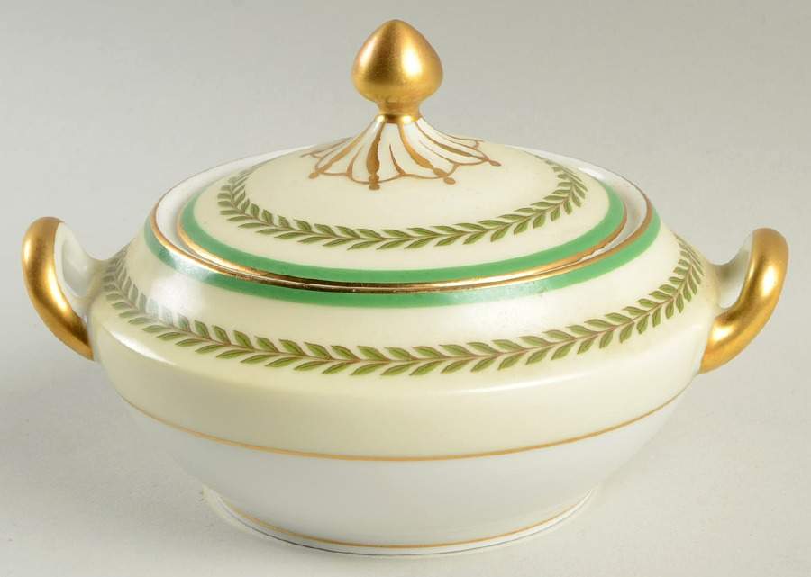 Empire Sugar Bowl & Lid by Charles Ahrenfeldt-1