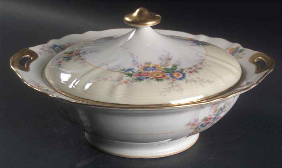 Floradora Round Covered Vegetable by Charles Ahrenfeldt-1