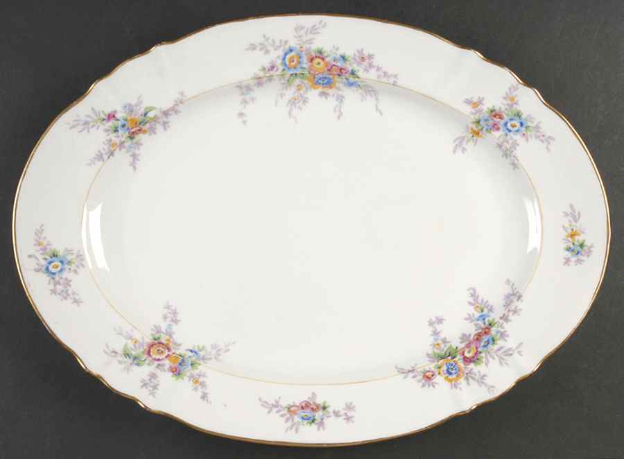 Floradora 16" Oval Serving Platter by Charles Ahrenfeldt-1