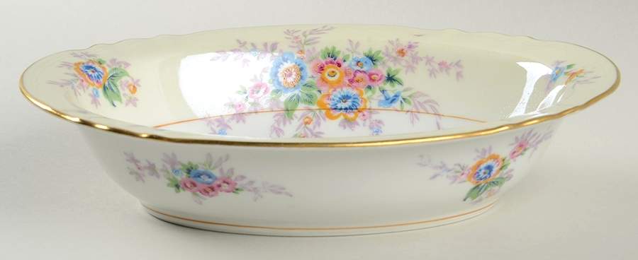 Floradora 9" Oval Vegetable Bowl by Charles Ahrenfeldt-1
