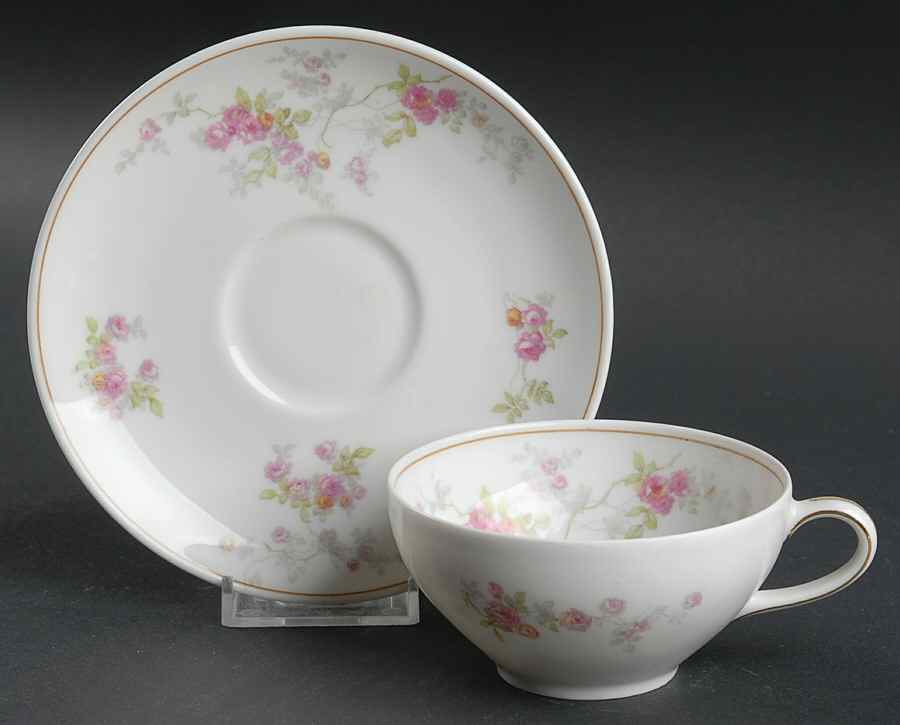 Jacqueline Flat Cup & Saucer Set by Charles Ahrenfeldt-1