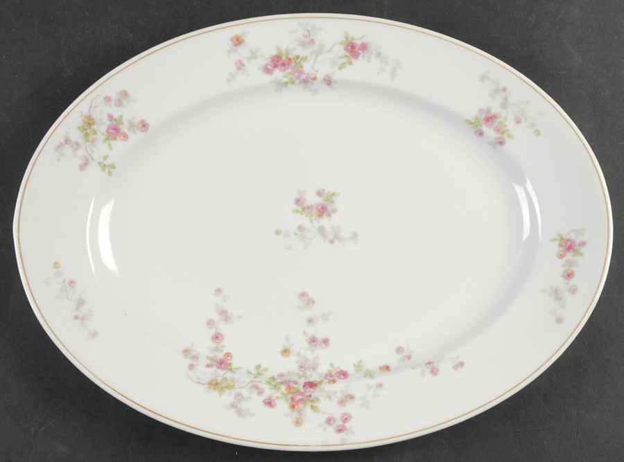 Jacqueline 13" Oval Serving Platter by Charles Ahrenfeldt-1