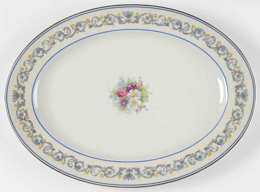 Suzanne 16" Oval Serving Platter by Charles Ahrenfeldt-1
