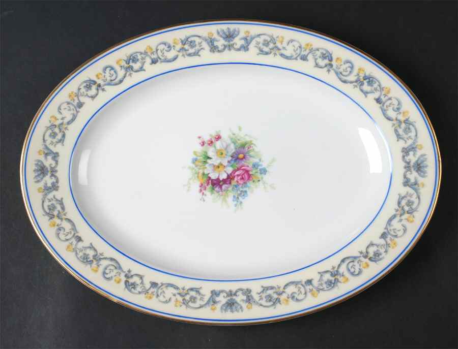 Suzanne 14" Oval Serving Platter by Charles Ahrenfeldt-1