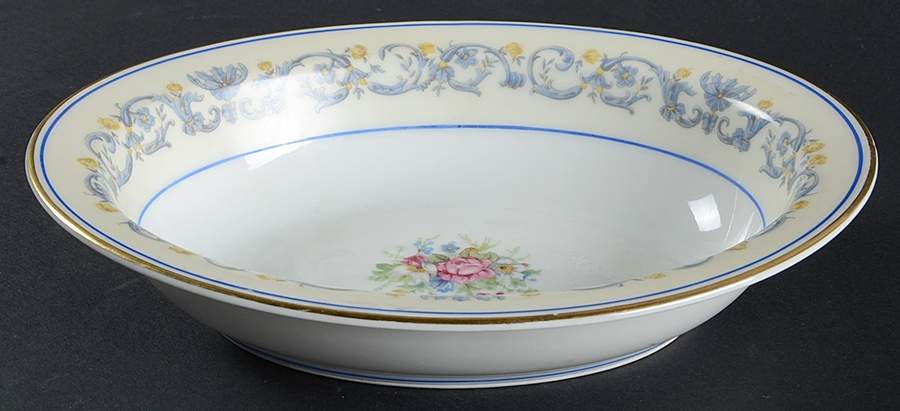 Suzanne 9" Oval Vegetable Bowl by Charles Ahrenfeldt-1