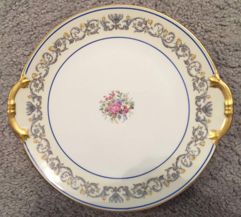Suzanne Handled Cake Plate by Charles Ahrenfeldt-1