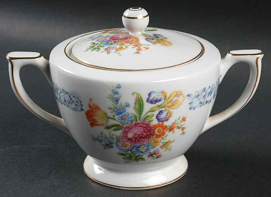 Sheffield Sugar Bowl & Lid by Aichi-1