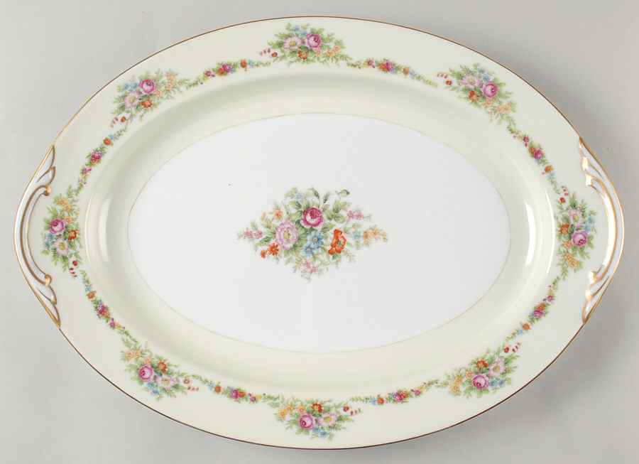 AIC7 17" Oval Serving Platter by Aichi-1