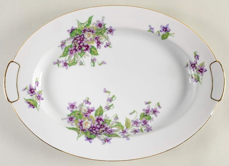 Beverly 16" Oval Serving Platter by Aichi-1