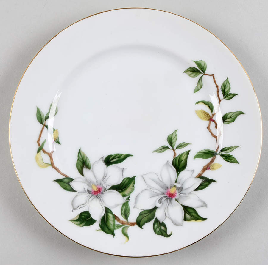 Gardenia Salad Plate by Aichi-1