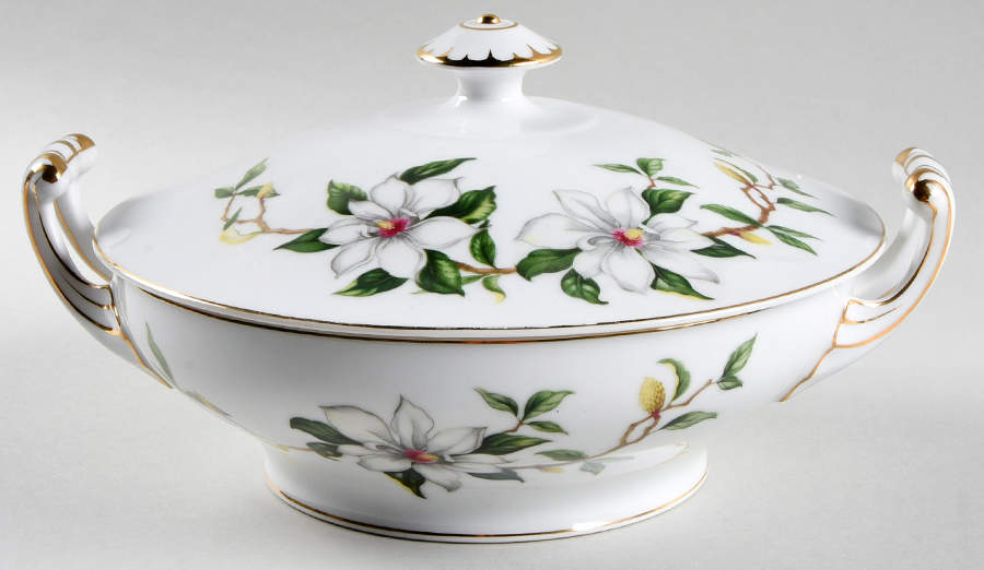 Gardenia Round Covered Vegetable by Aichi-1