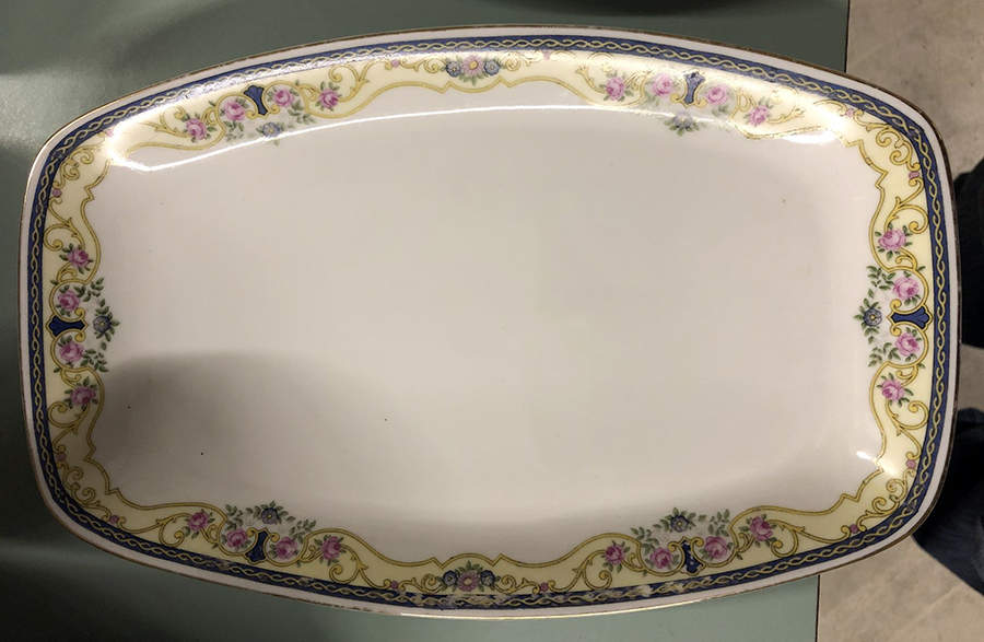 AIH6 (CZECH) 11" Oval Serving Platter by AICH (Czech)-1